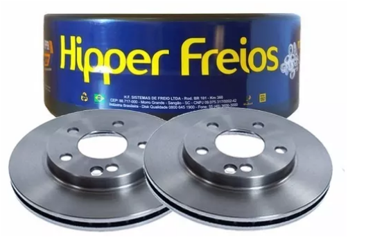 Par Disco Freio Dianteiro - Classe A190 1.9 8v 2001 a 2005