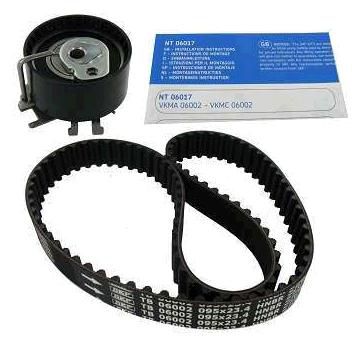 Kit Correia Dentada - INA - Peugeot 206 1.0 16v 2000 a 2006 - 95 Dentes / 23.5mm