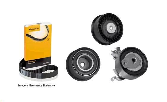 Kit Correia Dentada - Contitech - Tigra 1.6 16v 1998 a 1999 - 169 Dentes / 20mm