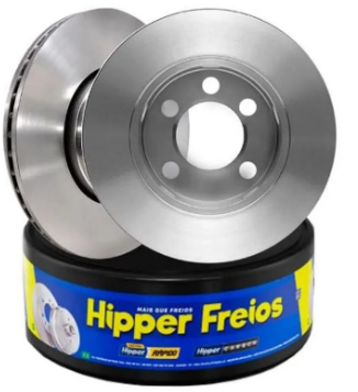Par Disco Freio Dianteiro - Ranger 3.0 16v - Cabine Simples 2001 a 2006