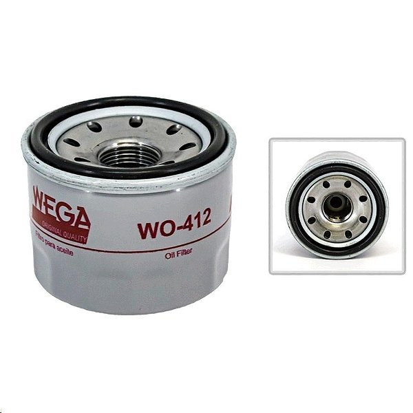 Filtro Óleo Motor - Wega - Kwid 1.0 12v após 2017...