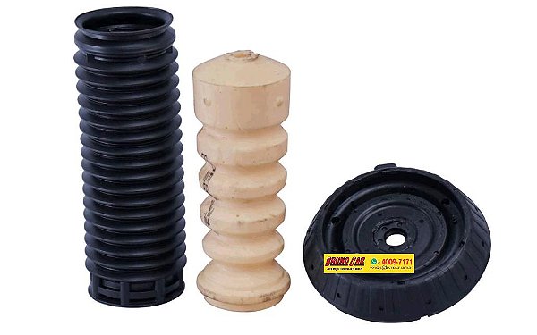 Kit Amortecedor Traseiro - KA 1.0/1.6/1.3 8v 1997 a 2014 - Superior/Haste/Coifa