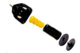 Kit Amortecedor Traseiro - Metalystem - BMW X3 20i 2004 a 2015 - Superior/Haste/Coifa