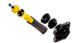 Kit Amortecedor Traseiro - Metalystem - BMW 120i 2003 a 2012 - Superior/Haste/Coifa