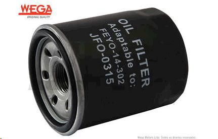 Filtro Óleo Motor - Wega - Veloster 1.6 16v 2011 a 2013