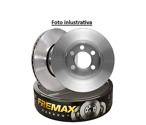 Par Disco Freio Dianteiro - Fremax - Outlander 2.0/2.4 16v 2003 a 2004