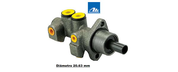 Cilindro Mestre de Freio - Corsa 1.0 8v - SEDAN / WIND / SUPER 1996 a 1998 - S/ABS - Sistema ATE