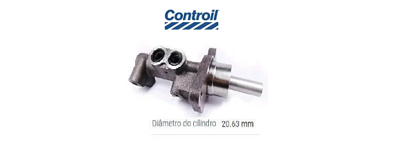 Cilindro Mestre de Freio - Sandero 1.0/1.6 8v/16v 2007 a 2013 - S/ABS