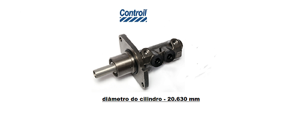 Cilindro Mestre de Freio - KA 1.3 8v - Zetec Rocam 1999 a 2007 - S/Reservatório - S/ABS