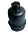 Copo Tampa Filtro Óleo Motor - Injer - Berlingo 1.6 16v 2000 a 2004 - - Refil Maior