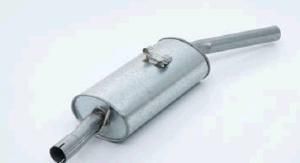 Escapamento Traseiro - Muffler - Quantum 1.8/2.0 8v 1984 a 1986