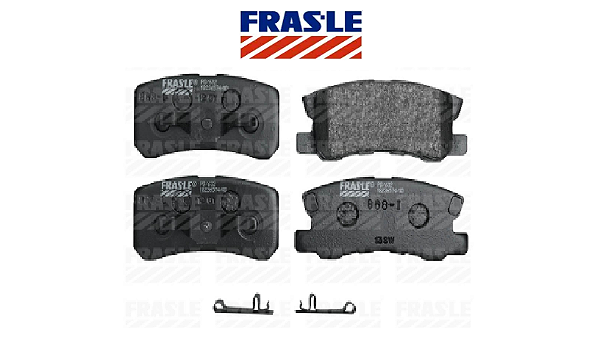 Jogo Pastilha Freio Traseiro - Frasle - Volvo C30 2.0 16v 2006 a 2012