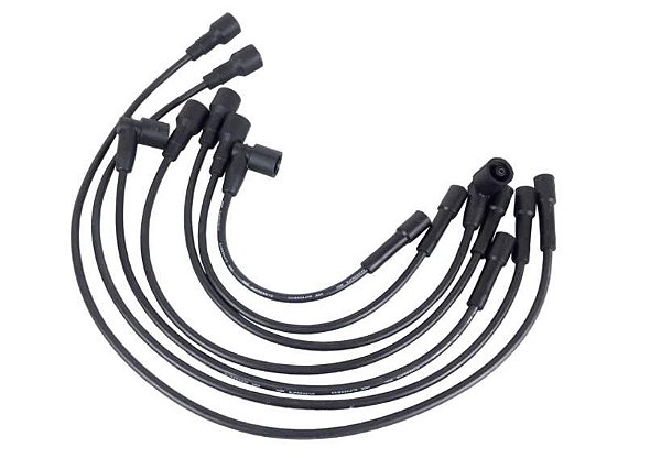 Jogo Cabo Vela Ignição - Du-Cabik - Omega 3.0 12v V6 1992 a 1994 - Cabos Comum