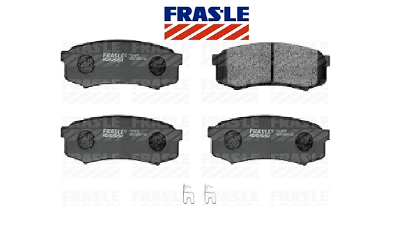 Jogo Pastilha Freio Traseiro - Frasle - Focus 2.0 16v 2014 a 2019