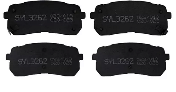 Jogo Pastilha Freio Traseiro - Carnival 3.8 24v V6 2006 a 2014