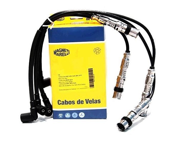 Jogo Cabo Vela Ignição - Magnetti - Kombi 1.4 8v 2006 a 2013