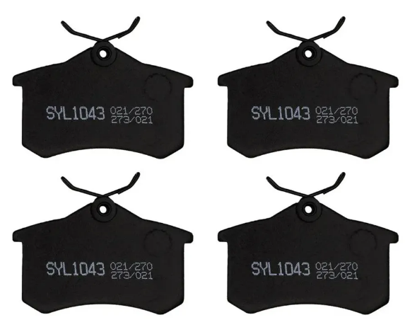 Jogo Pastilha Freio Traseiro - Golf 1.0 12v 2016 a 2018