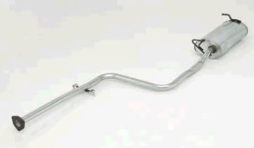 Conjunto Escapamento - Mastra - Gol 1.0 8v - GIII 1999 a 2000 - Traseiro e Intermediário