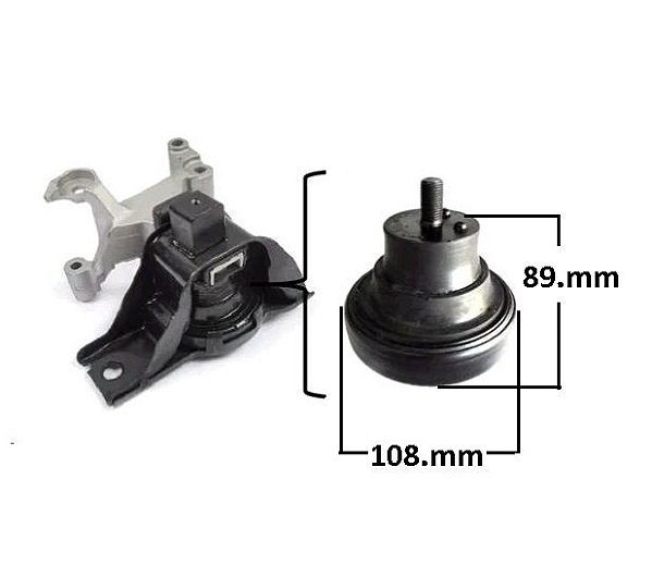 Refil da Bucha Coxim Motor LD - Jahu - Sentra 2.0 16v 2007 a 2012