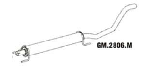 Escapamento Intermediário - Mastra - Montana 1.4/1.8 8v 2003 a 2010