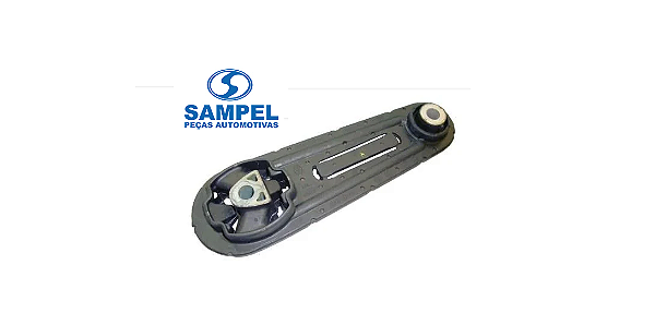 Coxim Traseiro Motor e Câmbio Inferior - Sandero 1.0 16v - 1.6 8v 2007 a 2013