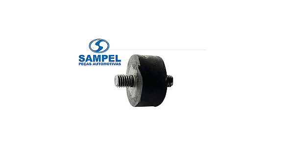 Coxim Radiador Inferior Maior - Saveiro 1.6/1.8/2.0 8v - 2.0 16v 1982 a 2008