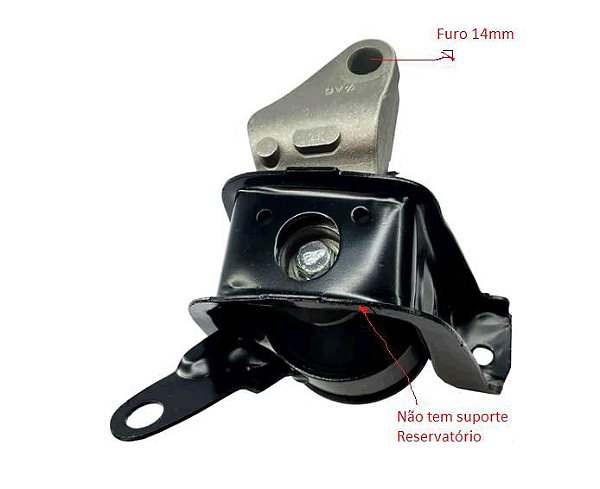 Coxim Motor LD Hidráulico - Jahu - Corolla / Corolla Fielder 1.6/1.8 16v 2002 a 2008