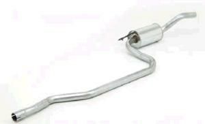 Escapamento Intermediário - Muffler - Fiesta Hatch 1.6 8v 1999 a 2004