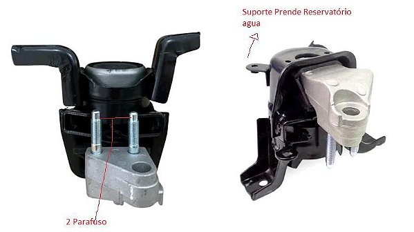 Coxim Motor Dianteiro LD Hidraúlico - Jahu - Corolla 1.8 16v 2009 a 2014 - 2 Parafuso