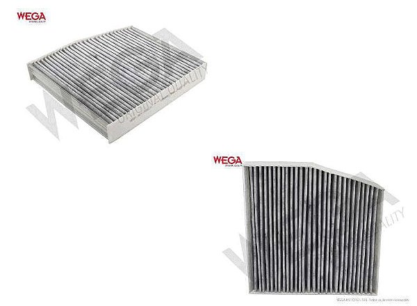 Filtro Ar Condicionado - Wega - Mercedes B200 1.6 16v após 2012...