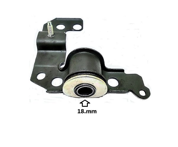 Bucha Bandeja Dianteira LD - Palio e Weekend 1.0/1.5/1.6 8v - 1.6 16v 1996 a 2000 - P/Traseira 18mm