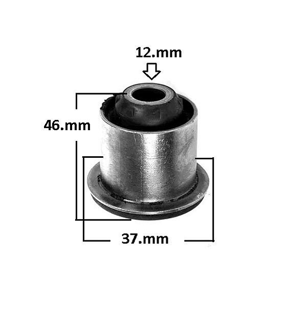 Bucha Bandeja Dianteira - Logan 1.0 12v - 1.0 16v - 1.6 8v/16v após 2014...