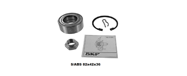 Rolamento Roda Dianteira - Citroen ZX 1.8/1.9/2.0 8v/16v 1992 a 1998 - S/ABS