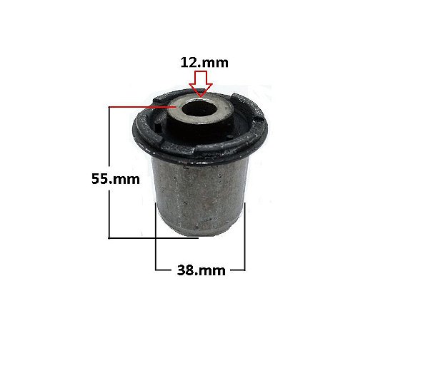 Bucha Bandeja Dianteira - Sportage 2.0 16v - 2.7 24v 2004 a 2010 - P/Traseira
