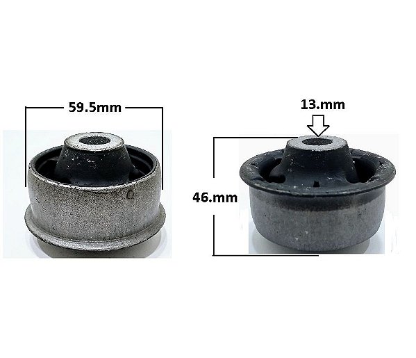 Bucha Bandeja Dianteira - Meriva 1.8 8v 2003 a 2012 - P/Traseira