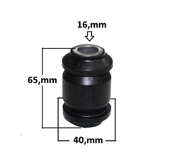 Bucha Bandeja Dianteira - Hilux RAV4 2.4 16v 2006 a 2012 - P/Dianteira