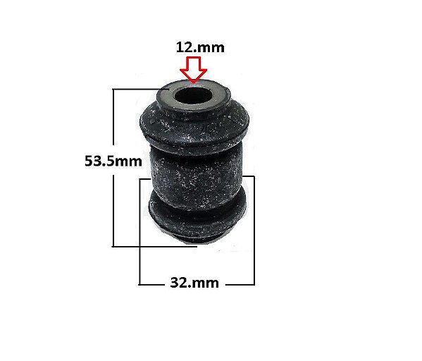 Bucha Bandeja Dianteira - Saveiro G6 1.6 8v/16v 2014 a 2016 - P/Dianteira