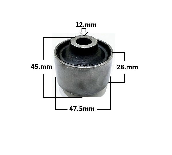 Bucha Bandeja Dianteira - Mondeo 2.0 16v - 2.4 24v 08/1996 a 2001- P/Dianteira