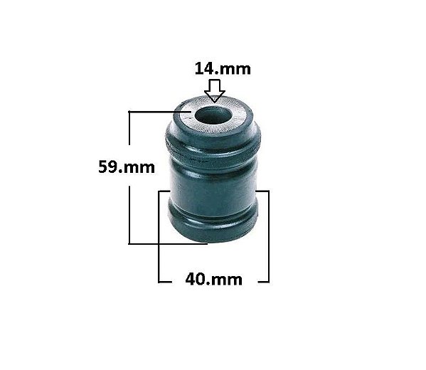 Bucha Bandeja Dianteira - Kadett 2.0 8v - GS / GSi 1989 a 1995- P/Dianteira