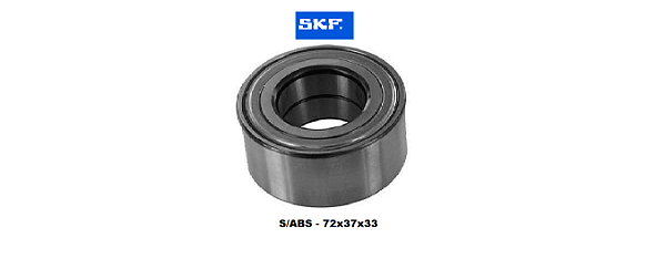 Rolamento Roda Dianteira - Peugeot 206 1.0 8v/16v 2001 a 2012 - S/ABS