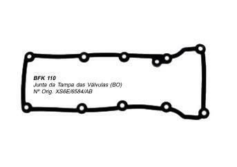 Junta Tampa Válvula - KA 1.0/1.6 8v 1999 a 2013 - Borracha