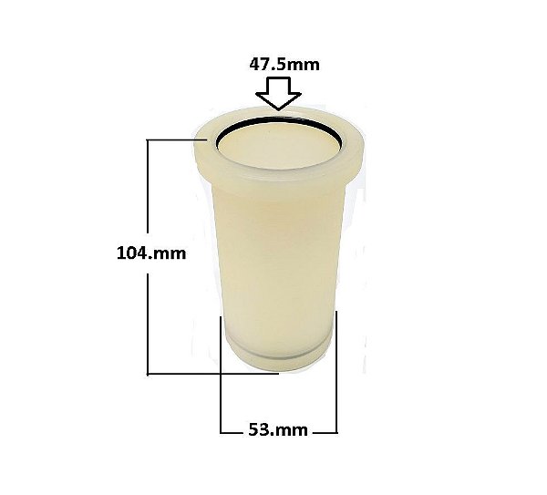 Embuchamento Rolamento Eixo Suspensão Traseira - Peugeot 206 1.0/1.6 16v - 1.4/1.6 8v 2001 a 2009 - Elimina Folga