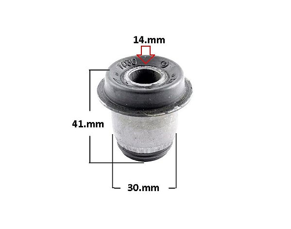 Bucha Suspensão Bandeja Traseira - Fiorino 1.5R/1.6R 8v 1988 a 1993