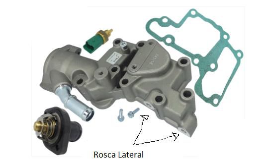 Válvula Termostática - MTE - Peugeot 206 SW 1.4 8v 2005 a 2010