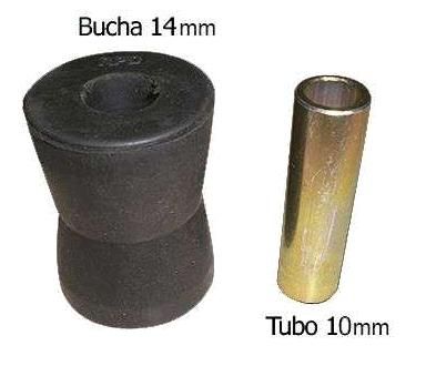 Bucha Suspensão Bandeja Traseira Central - Corcel 1.3/1.4/1.6 8v 1968 a 1986