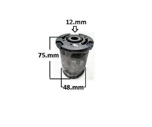 Bucha Eixo Suspensão Traseiro - Monza 1.6/1.8/2.0 8v 1982 a 1990