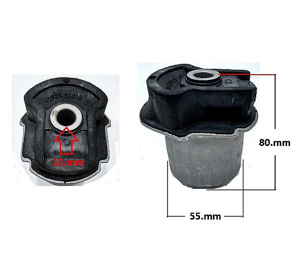 Bucha Eixo Suspensão Traseiro - Etios 1.3/1.5 16v após 09/2012...