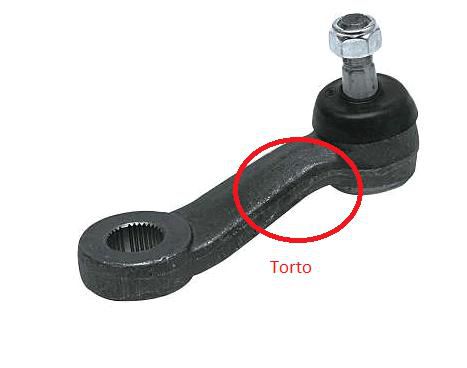 Braço Pitman Direção Torto - Adacoplan - C10 2.5 8v - 4.1 12v 1985 a 1991