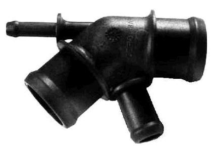 Flange Plástico Camara Fluxo Agua - Golf A4 1.8 20v - Turbo - EA113 1999 a 2001