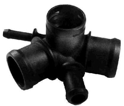 Flange Plástica Ligação Radiador - Golf 1.6/1.8 8v 1999 a 2000